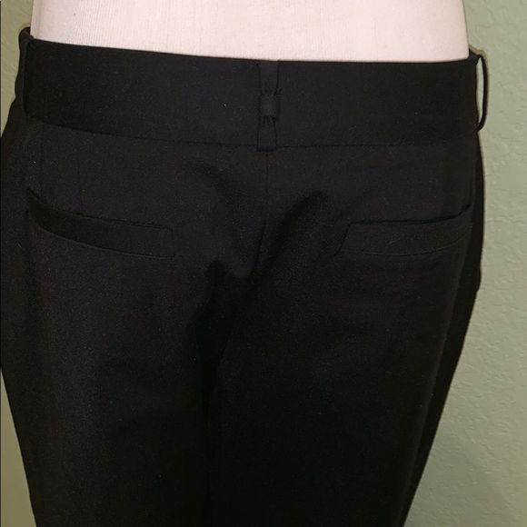 NWOT Kate Spade black stretch ankle pants. - Picture 3 of 6